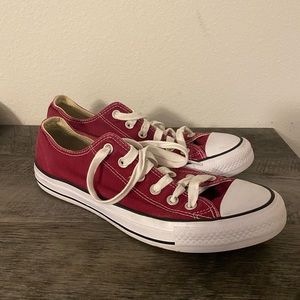 Dark Red Converses
